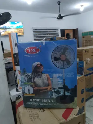 Top-Notch Ox' Hexa Rf-16 18 Rechargeable Standing Fan
