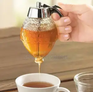 Squeeze Bottle Honey Jar Container | Bee Drip Dispenser