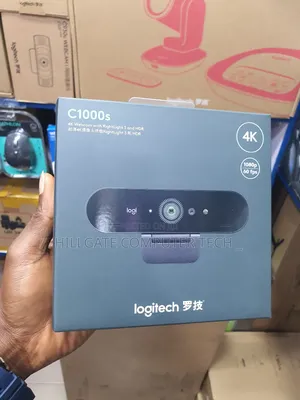 Logitech C1000s Webcam With Rightlight 3 and HDR