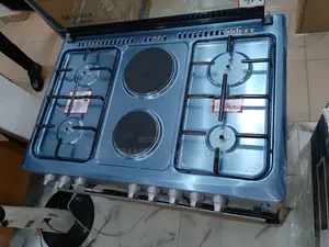 Introducing the New Maxi 60 by 90(4+2 Burner Gas Cooker Wood
