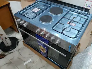 Cost Effective Maxi 60 by 90(4+2) Burner Gas Cooker Wood