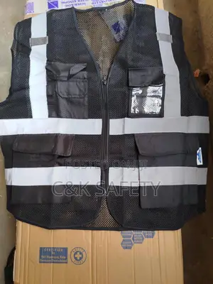 Black Reflective Jacket Net