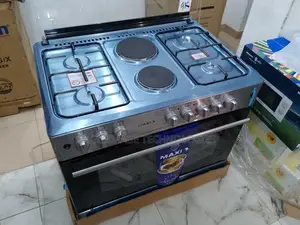 High Quality Maxi 60 by 90(4+2)Burner Gas Cooker Wood