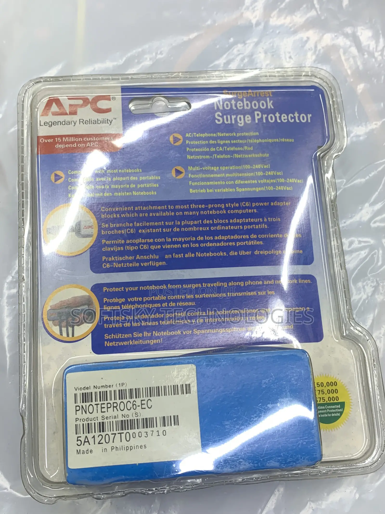 APC Notebook Surge Protector