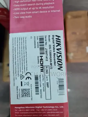 8ch 8mp DVR