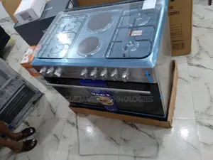 Customer's Choice Maxi 60 by 90(4+2)Burner Gas Cooker Wood