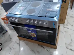 Maxi Grill Function 60 by 90(4+2)Burner Gas Cooker Wood