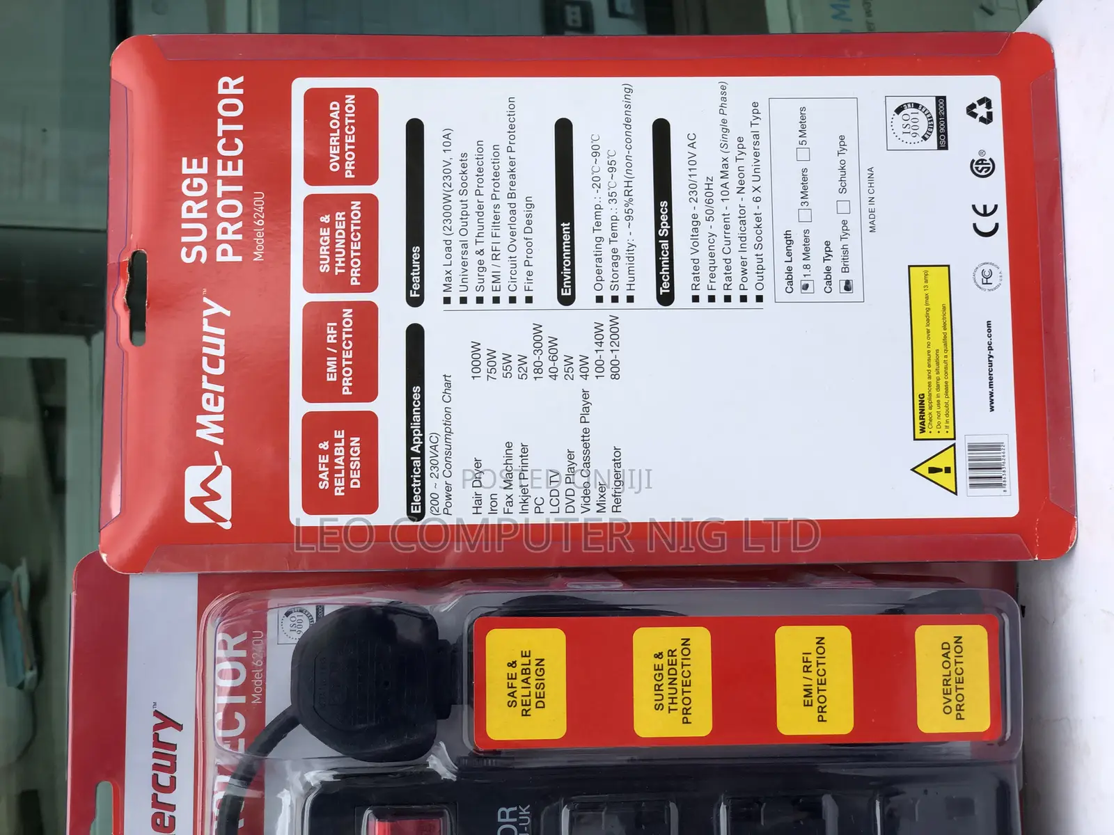 Mercury Surge Protector