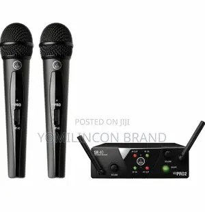 AKG WMS40 Mini Dual Vocal Set Wireless Microphone System