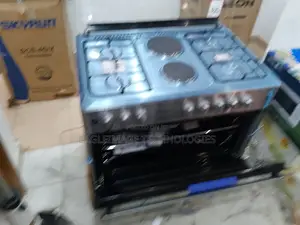 Maxi Sleek Design 60 by 90(4+2) Burner Gas Cooker Wood