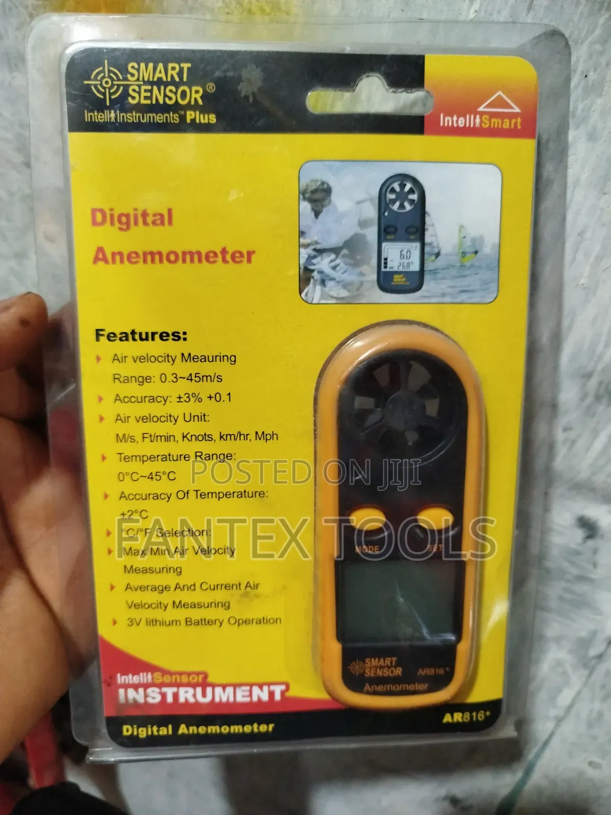 Digital Anemometer.