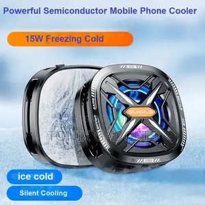 15W Strong Cooling Magnetic Phone Cooler + Detachable Clips