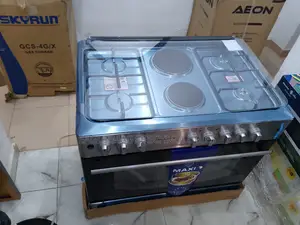Effortless Cooking Maxi 60 by 90(4+2)Burner Gas Cooker
