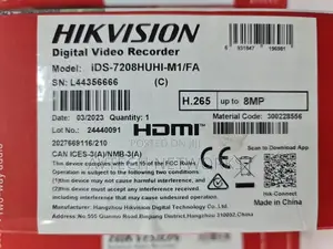 8ch 8mp DVR
