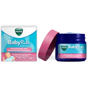 Vicks Babyrub for Soothing and Relaxing Baby Massage 50g