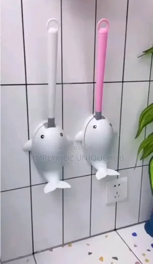 Silicone Fish Design Toilet Brush