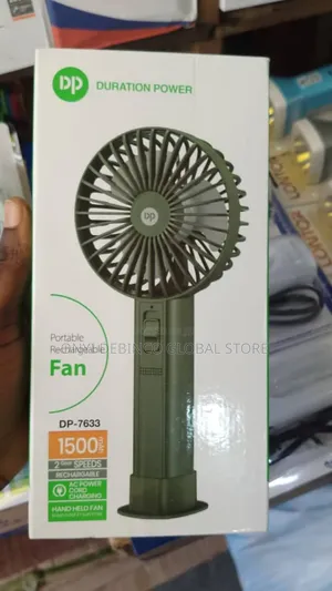 Dp Portable Rechargeable Hand Fan