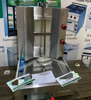 2 Burner Shawarma Machine (Electric or Gas) Available