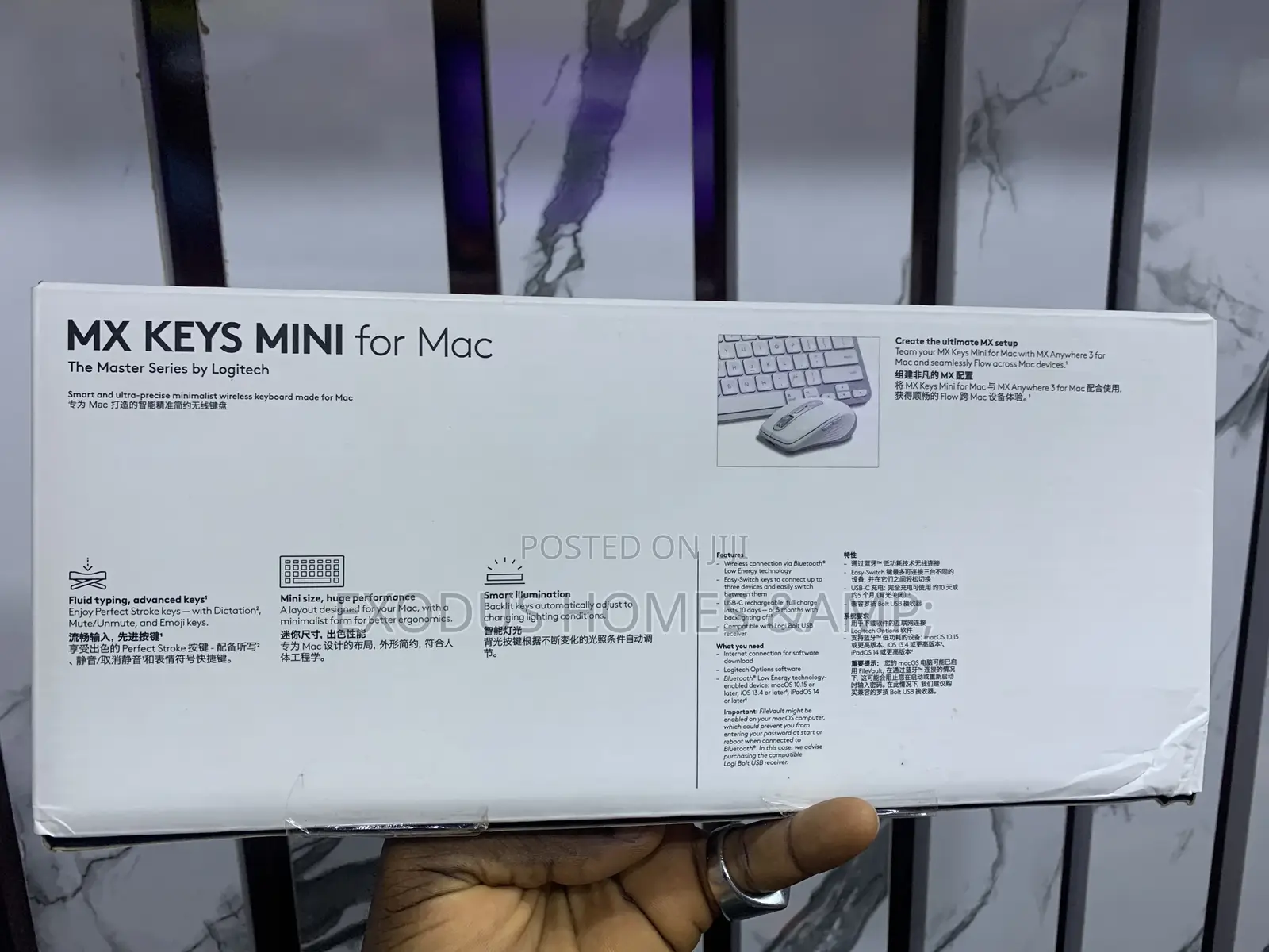 Logitech MX Keys Mini Wireless Keyboard for Mac