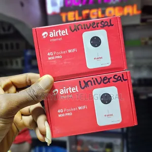 Airtel Universal Unlocked Pocket Wifi M30 Pro With 30gb Data