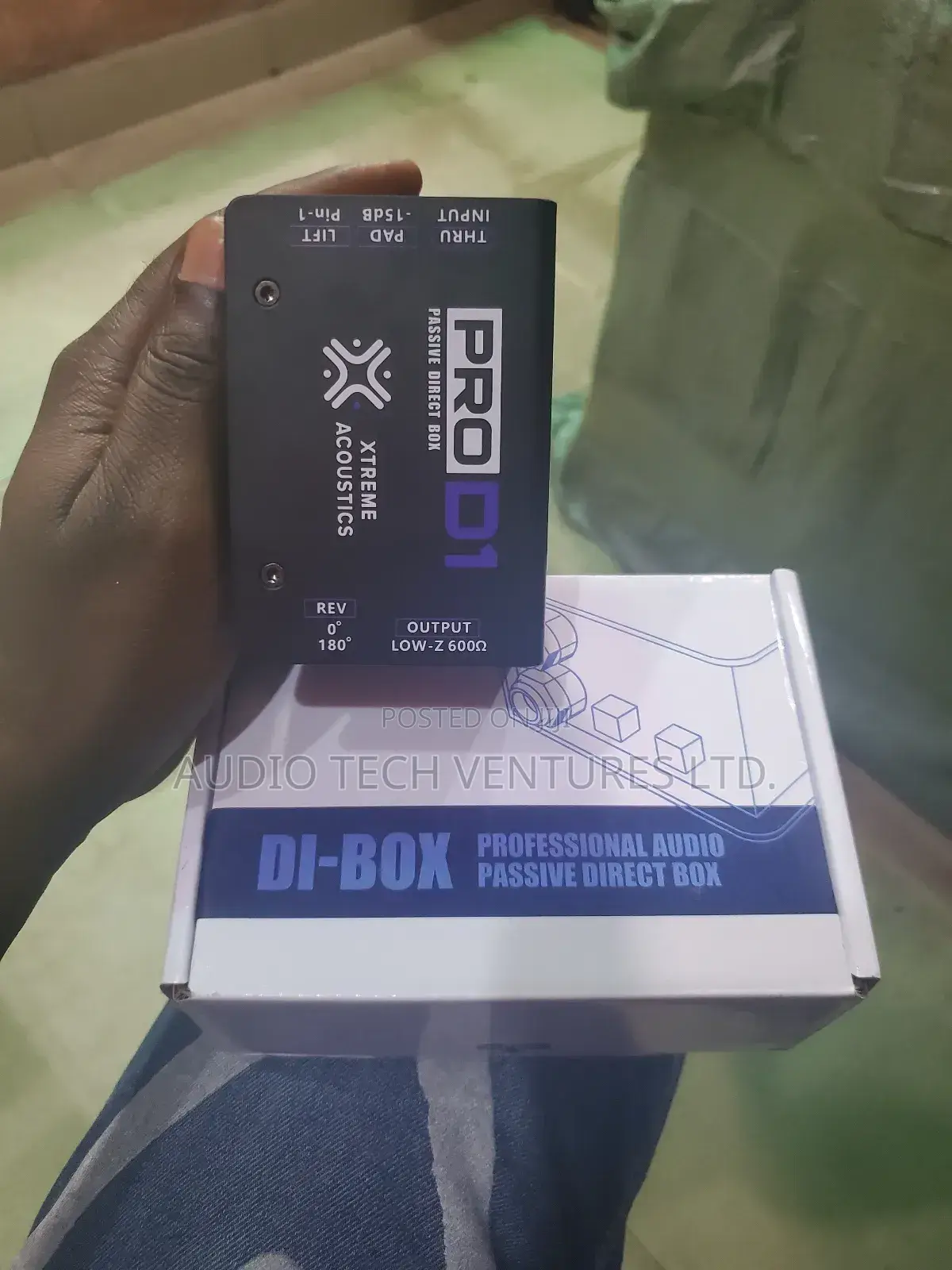 Xtreme Acoustics PRO D1 Passive Direct Box