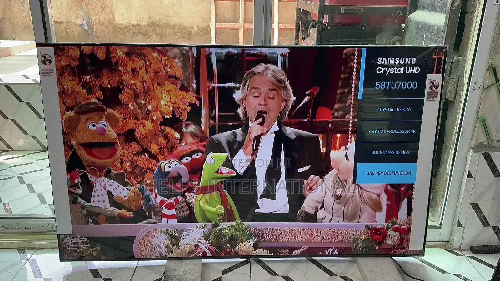 Samsung 58" Crystal UHD Smart TV With Alexa Built-In
