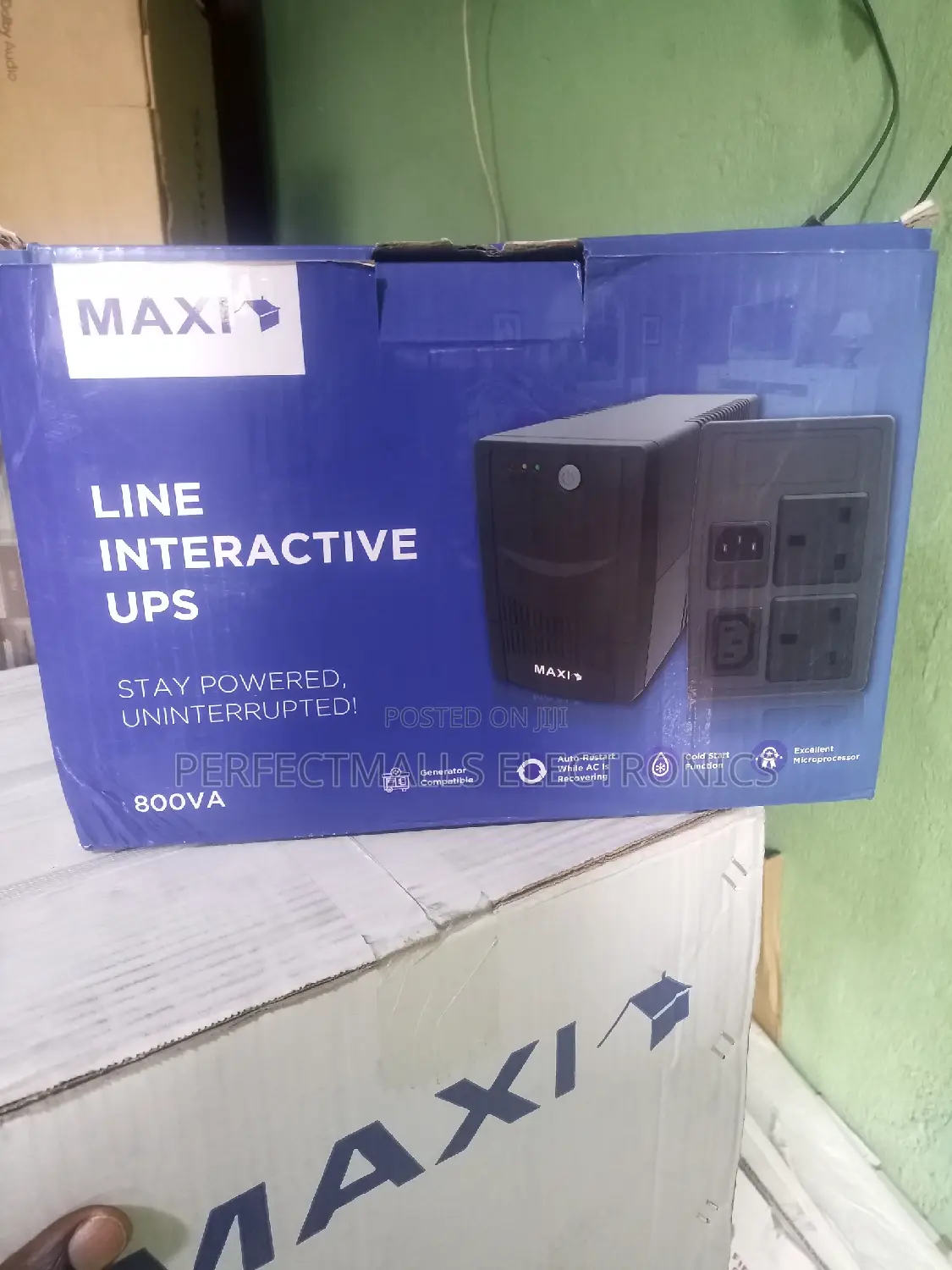 800W Maxi LED Version Uninterrupted Power Source UPS