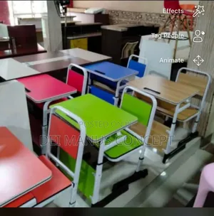 Reading Table, School Desk for Children