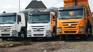 Foreign Used China Howo Truck Yellow Colour