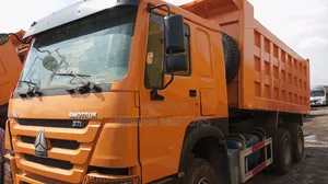 Foreign Used China Howo Truck Yellow Colour