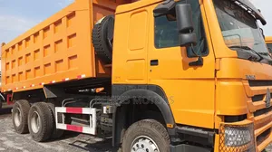 Foreign Used China Howo Truck Yellow Colour