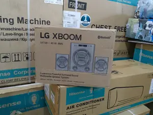 3D Audio LG Xboom Bluetooth Home Audio Speaker System(Lk72b)