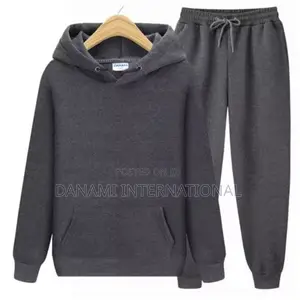 Danami Set of Hoodie and Joggers (Up Down)- Dark Ash
