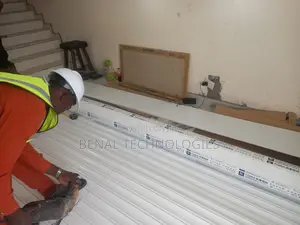 Roll-Up Garage Doors With Electric Drive