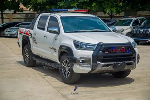 White Toyota Hilux 2020 for Security and Escort