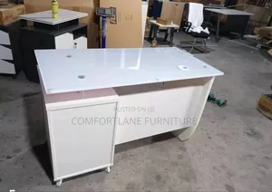 4ft Office Table With Drawers