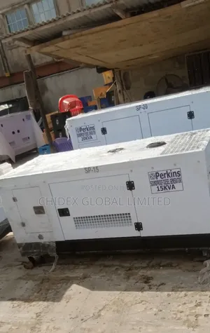 15kva Perkins Soundproof Diesel Generator 100% Copper Coil