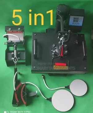 5 in 1 Heat Transfer Machine