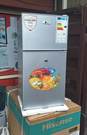 New Lg 110l Double Door Fridge Faster Cooling 2yrs Warranty