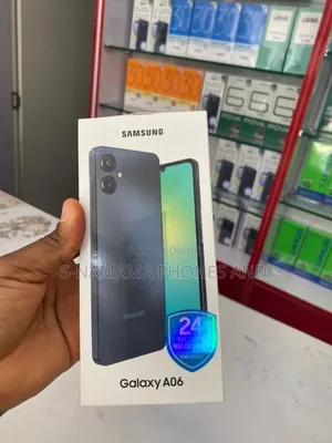 New Samsung Galaxy A06 128 GB Black
