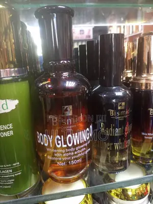 Bismid Cosmetics Glowing Body Oil Glow and Whitening Oil