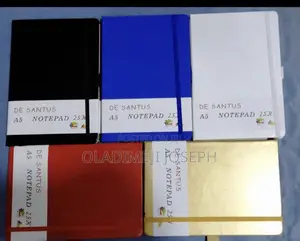 A5 Coloured Notepad