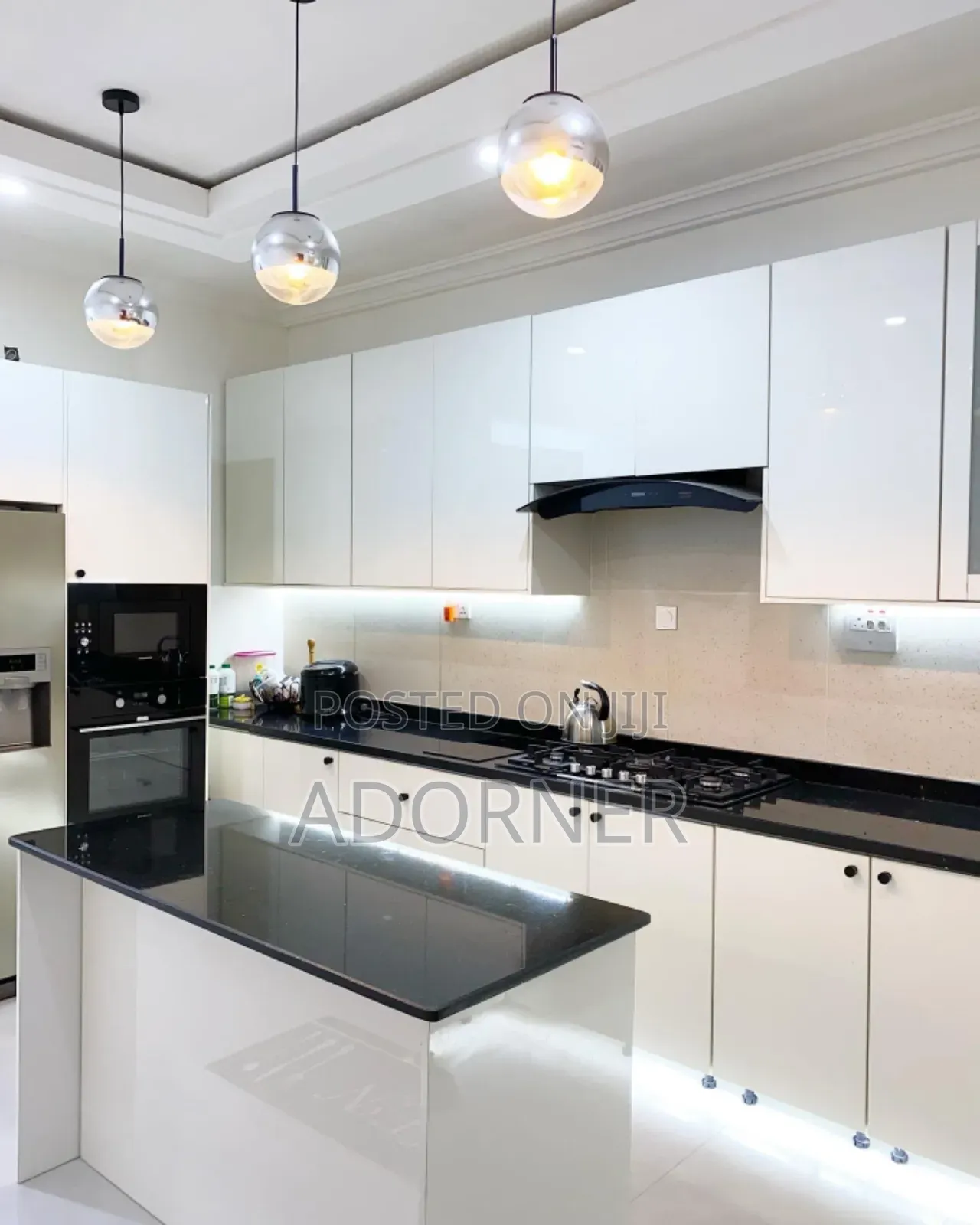 High Gloss Kitchen Cabinets