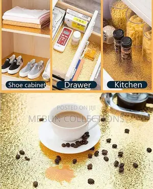Water Proof Gold Foil Wallpaper Sticker