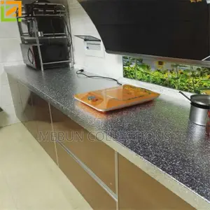 Aluminum Foil Oil-Proof Kitchen Wallpaper Self Adhesive