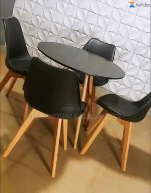 Mini Dining With Wooden Legs