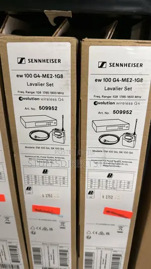 Sennheiser EW 100 G4-me2 Wireless Lavalier Microphone System