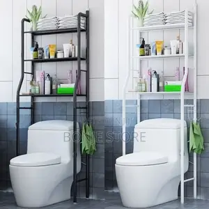 Over-the-Toilet Shelf, 3 WC Storage Shelf