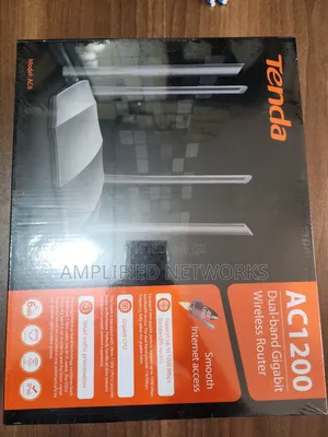 Tenda Dual Band Gigabit Router AC8 Ac1200