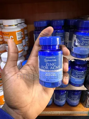 Zinc for Acne ( Puritan's Pride) X 100 Tablets